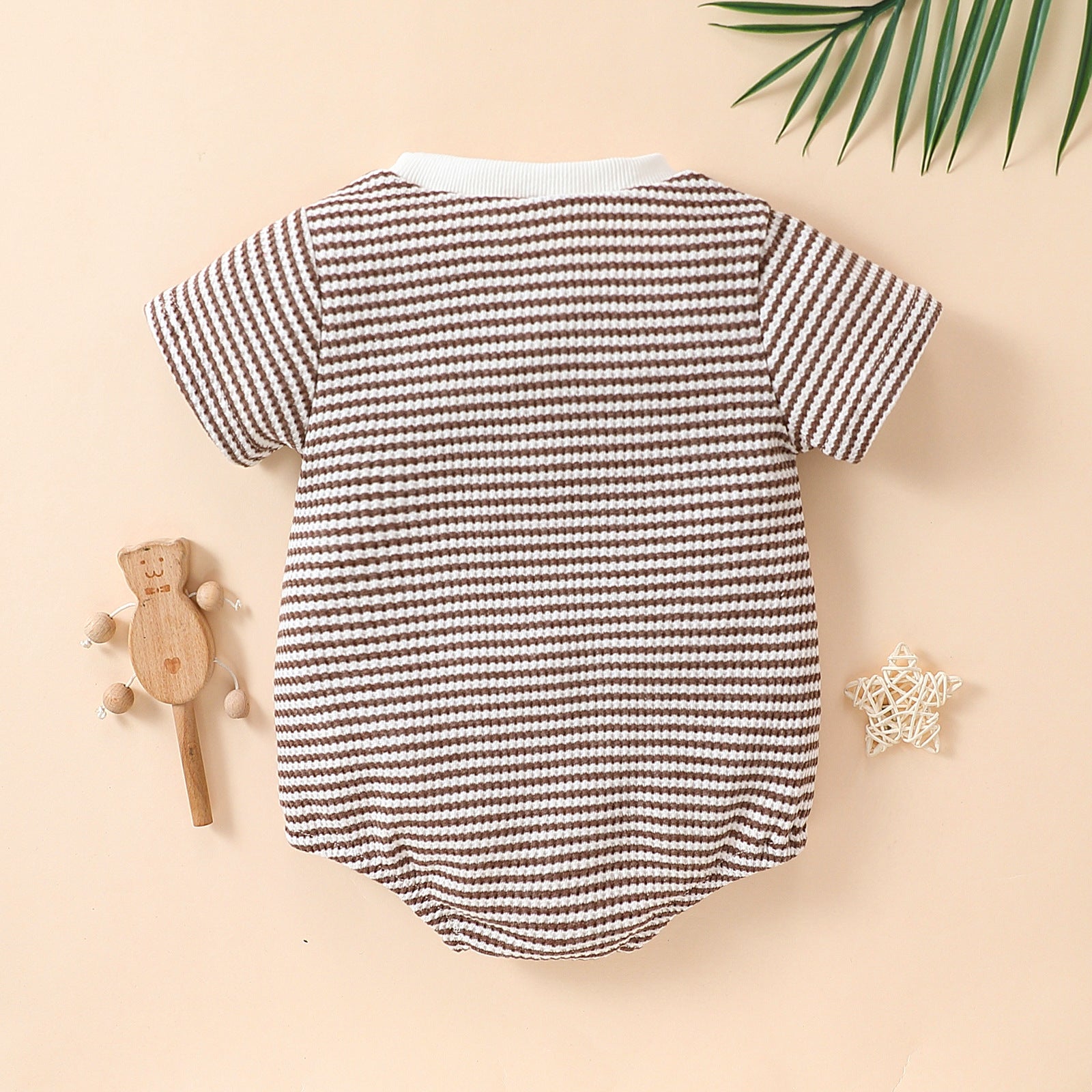 Discover the Ultimate Comfort for Your Little One with Our Striped Cotton Rompers